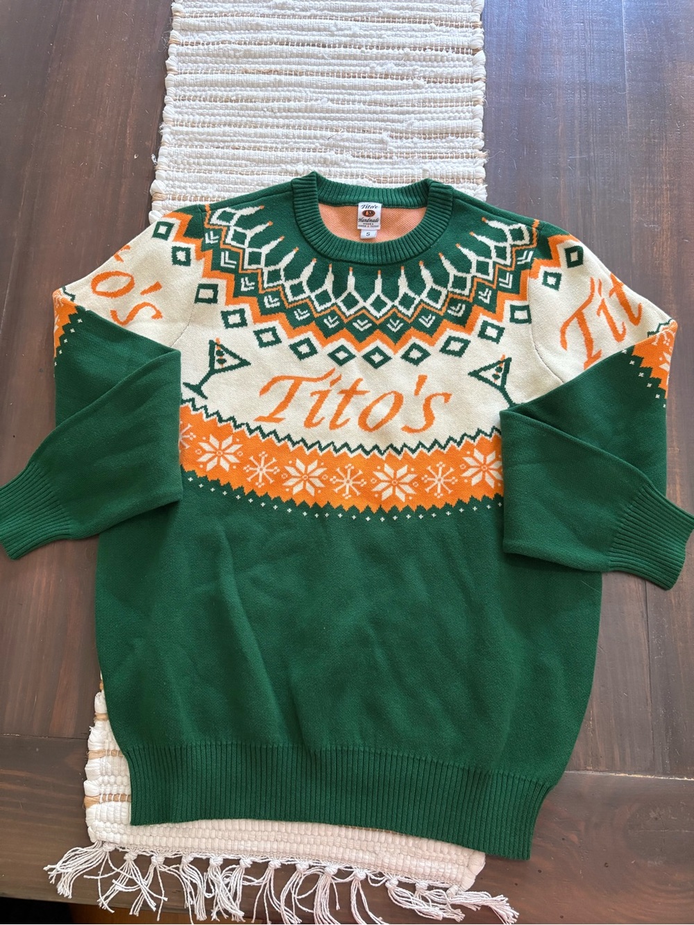 Tito’s vodka sweater